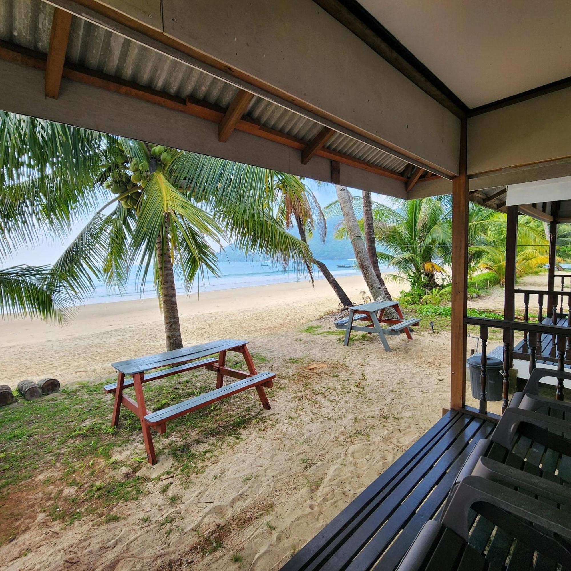 Permai Chalet Tioman Kampong Juara Ngoại thất bức ảnh